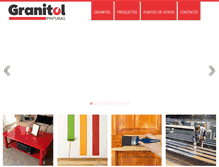 Tablet Screenshot of granitol.com.uy